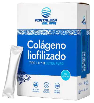 Paquete de Colágeno Marino Liofilizado Fortaleza del Mar